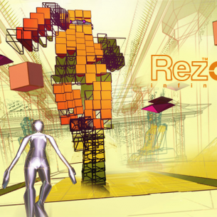 Rez Infinite logo banner